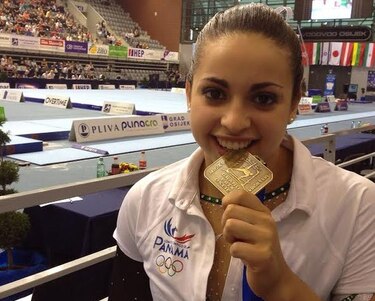 Gimnasta panameña gana bronce en Croacia