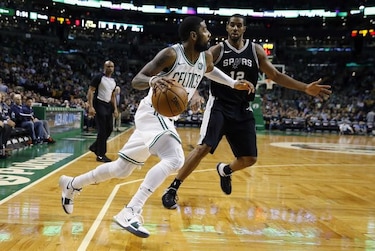 Irving y Horford lideran a los Celtics para vencer a Spurs