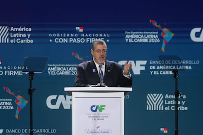 Presidente de Guatemala asegura que el orden global está cambiando y América Latina no puede quedarse atrás