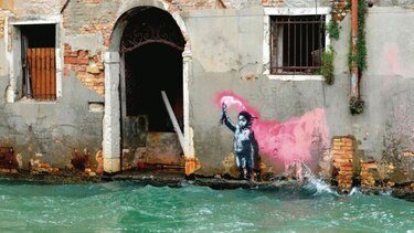 Bristol, la ciudad inglesa tatuada por la obra de Banksy