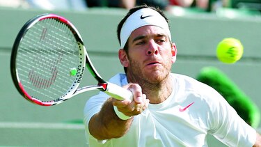 Del Potro pierde por inasistencia