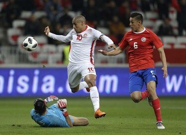 Costa Rica cae 1-0 ante Túnez en amistoso