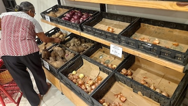 Se fractura el suministro de alimentos y productos básicos