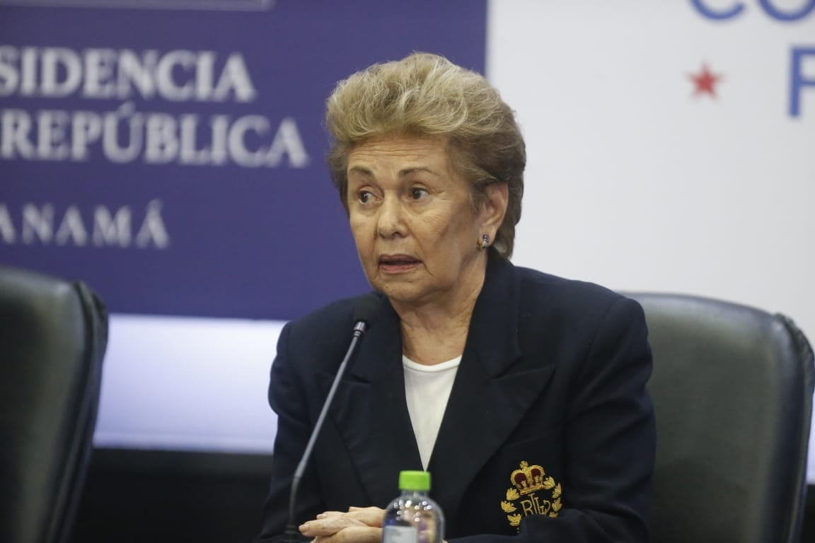 Mireya Moscoso, expresidenta de Panamá (1999-2004). Isaac Ortega