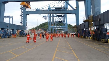Trabajadores del puerto de Balboa declaran paro