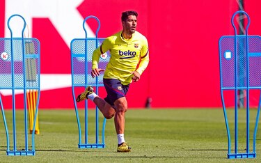 Los clubes de la Liga española reciben permiso para entrenar en grupos