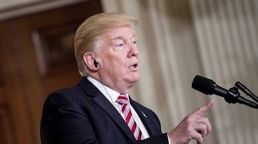 Trump dice que opción militar contra Corea del Norte ‘no es inevitable’