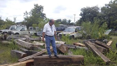 Decomisan madera en Los Santos; hay un aprehendido