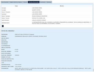 Luis Acevedo, el hombre de negocios y operador del exvicepresidente ‘Gaby’ Carrizo