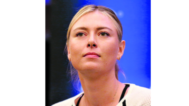María Sharapova volverá en abril