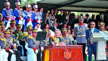 El Ejército expresa su respaldo a Lenín Moreno