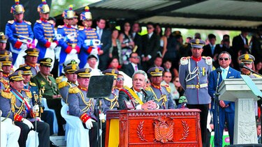 El Ejército expresa su respaldo a Lenín Moreno
