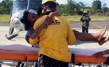 Mujer y su bebé sobreviven cinco días en selva tras accidente aéreo