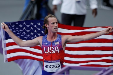 Sorpresa en los 1,500 metros: el estadounidense Cole Hocker destrona al favorito Ingebrigtsen
