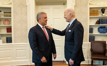 Duque ofrece a Biden petróleo colombiano tras viaje de funcionarios de Estados Unidos a Venezuela