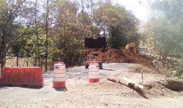 Desvío vehicular por daños en la carretera Llano de Piedras-Tonosí