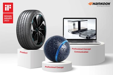 La tecnología y la excelencia en el diseño de Hankook Tire reconocidas en el iF Design Award 2023