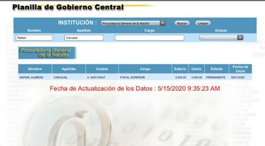 El procurador Ulloa justifica nombramiento de fiscal martinellista
