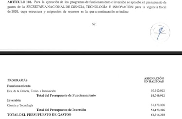 Recorte de $21.3 millones a Senacyt: la ciencia panameña pierde fuerza en 2026