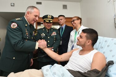 Militar colombiano liberado por las FARC dice que recibió un 'trato digno'