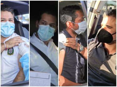 Ministros y directores de entidades se colocan la vacuna de AstraZeneca
