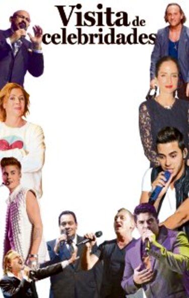Visita de celebridades