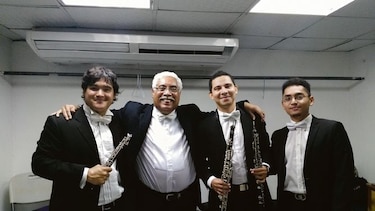 Un concierto de oboes en Boquete