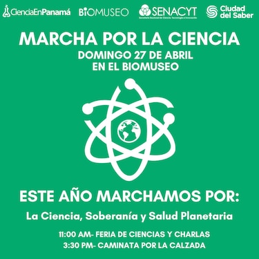 Marcha por la Ciencia Panamá: Comunidad científica pide una inversión justa