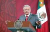 Presidente Andrés Manuel López Obrador ve alentador descenso de la pandemia en México