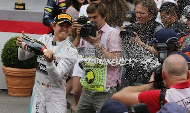 Rosberg resiste a Hamilton y gana GP de Mónaco