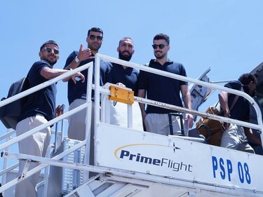 La selección iraní aterriza en Estados Unidos con seguridad extrema para su debut mundialista