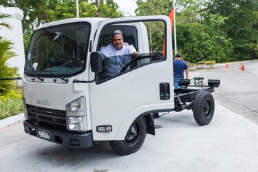 Presentación oficial de los nuevos Camiones Isuzu Empresas Melo, S.A.