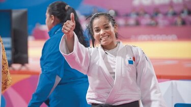 Kristine consigue un bronce en el yudo