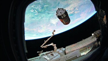 La Navidad llega hasta el espacio