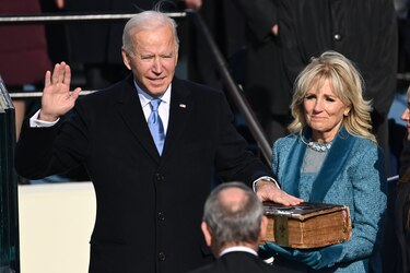 Minuto a minuto: así transcurre la toma de posesión de Joe Biden