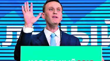 Alexei Navalny se postula desafiando a Vladimir Putin