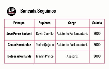 Contratados como asesores y asistentes: así siguen en la planilla los diputados suplentes