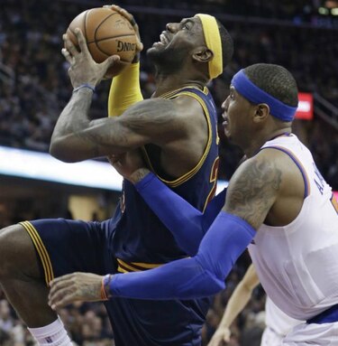 NBA: Anthony y los Knicks estropean el regreso de LeBron a Cleveland