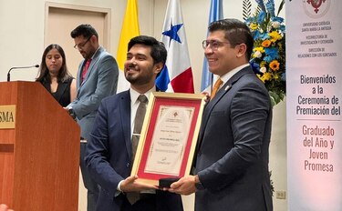Jorge Bloise Iglesias, diputado electo, es galardonado como ‘Joven Promesa del 2024′