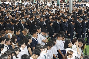 Hiroshima pide poner fin a las armas nucleares 