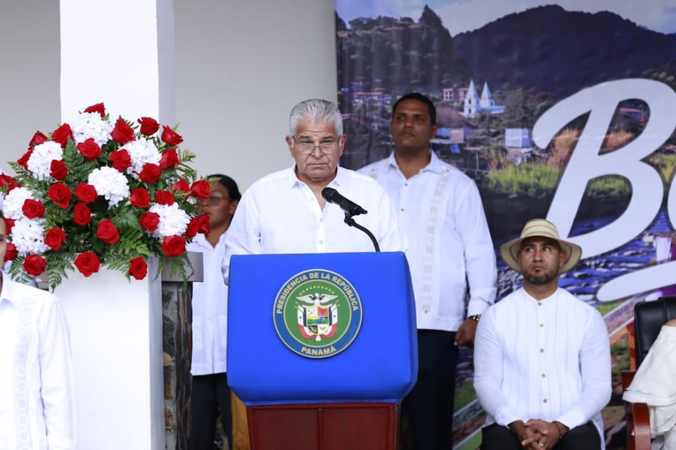 Entre soberanía y reactivación económica: el mensaje de Mulino en Boquete