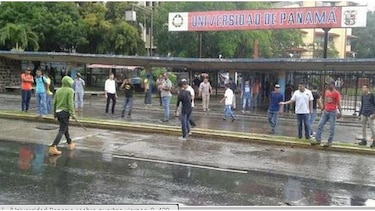 Campus central de la UP, sin energía eléctrica