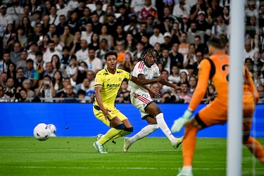 Diomande da tres puntos al Real Madrid y Vinícius es expulsado