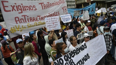 Pacientes venezolanos con VIH protestaron por falta total de antirretrovirales