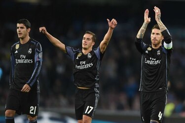 Real Madrid avanza tras vencer 3-1 al Napoli