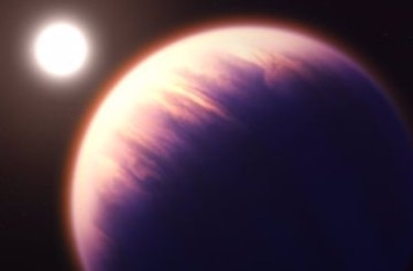 Nuevo planeta gigante con la densidad del algodón de azúcar