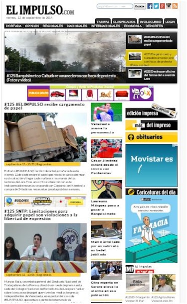 Reporteros sin Fronteras: falta de papel en Venezuela es forma de censura