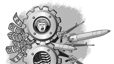 Trump pide más dinero para el ‘complejo militar-industrial’