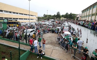 Club Chapecoense alteró su plan de vuelo antes de viajar a Medellín