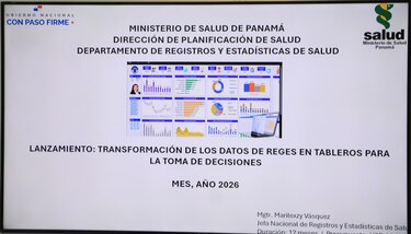 Panamá impulsa la digitalización de los registros y estadísticas de salud